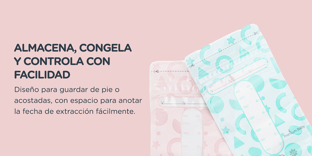 Bolsas Recolectoras de Leche Materna