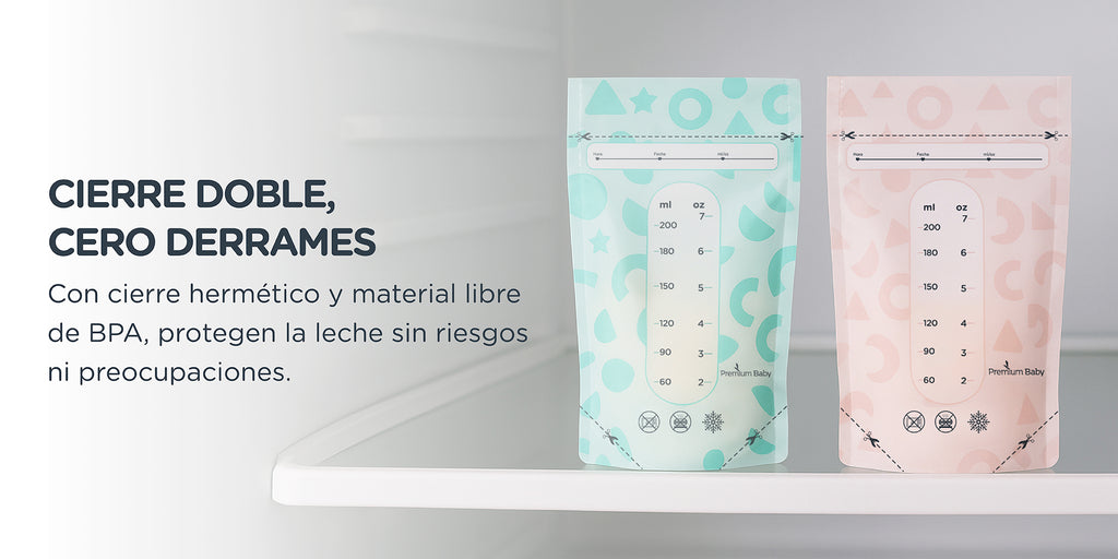 Bolsas Recolectoras de Leche Materna